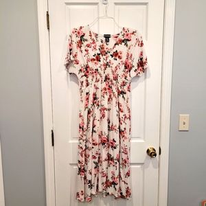 Ceny V-neck Floral A-Line Dress
